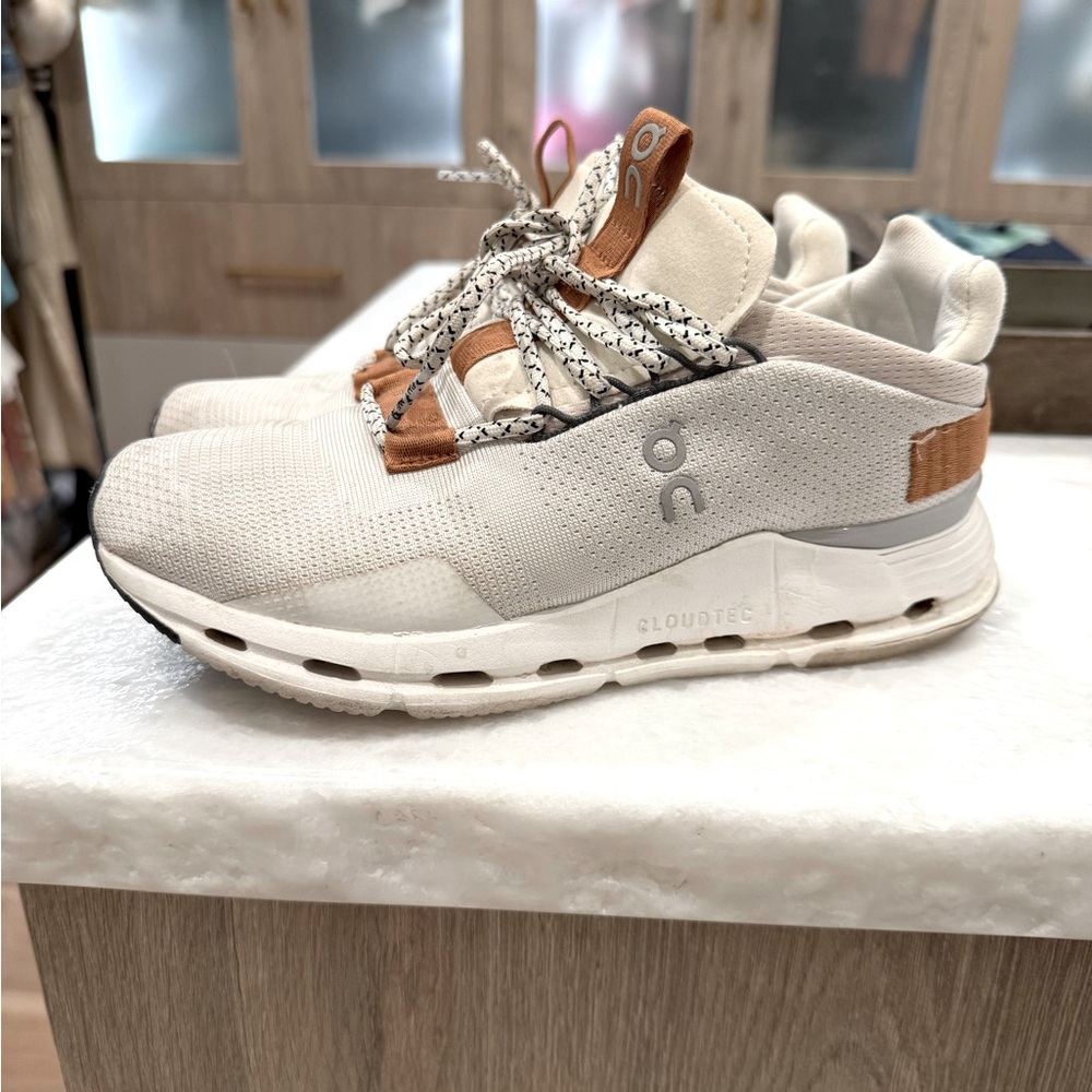 Swiss CloudTec On Cloud size 37 Tan/Wht/blk